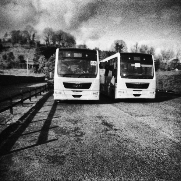 2 School Buses, Enniskillen, Co. Fermanagh, Northern Ireland
#e20111365